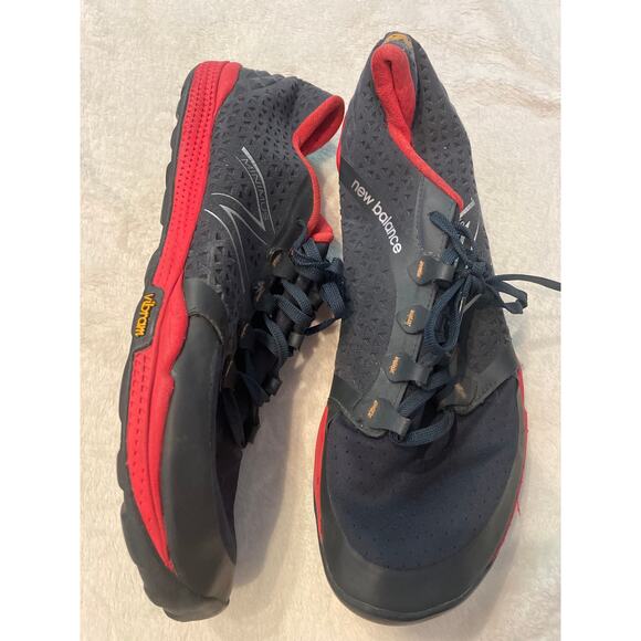 NEW BALANCE Minimus 10V4 Trail Running Shoes Vibram Sole Blue Men's Size 12 - Picture 4 of 9